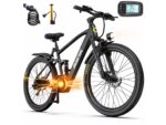Bicicleta Eléctrica Aairsk Gt900 26" Para Adultos, 21 Velocidades Motor 250w, Autonomía 40-70km Batería 36v 10ah