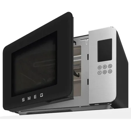 Micro-ondas com Grill Smeg MOC01BLMEU Collezione | 29 L | 900 W | Preto Mate