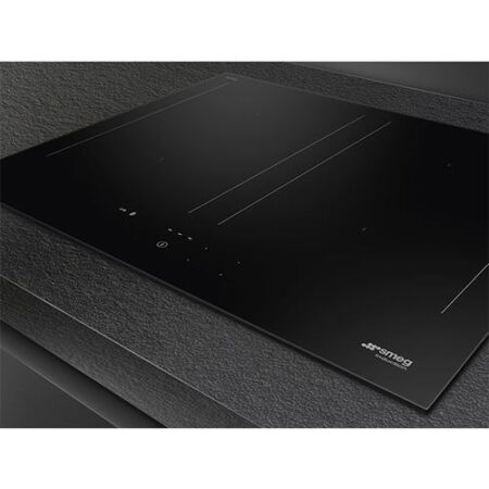 Placa de Indução Smeg SIM3644D Classica | 60 cm | 2 Multizonas | Preto