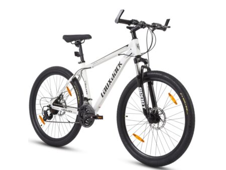 Bicicleta De Montanha Rolipo, 21 Velocidades, Travões De Disco Branca 27.5"