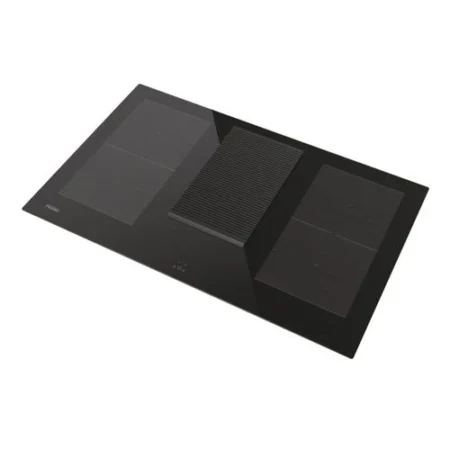 Placa de Indução com Exaustor Integrado Haier 6 HAIH8IFMCF | 83 cm | 4 Zonas | Preto