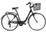 Bicicleta Urbana OTTE Nebula com Cesto (Preto)