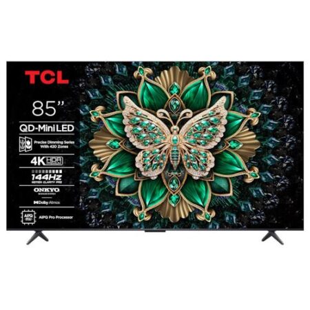 Smart TV TCL 85C6K Mini-LED 85" UHD 4K Google TV - 216cm
