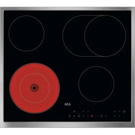 Placa Vitrocerâmica AEG TN64RA06XB | 57,6 cm | 4 Zonas | Preto