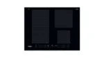 Placa de Indução Whirlpool WF S9365 BF/IXL | 65 cm | 4 Zonas | Preto