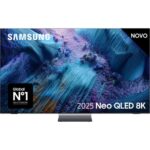 Smart TV Samsung 75" Neo QLED Mini-LED UHD 8K 75QN990F 2025 - 189 cm