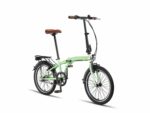 Bicicleta Dobrável PACTO Eleven Verde 3 Marchas Shimano Nexus Freios de Aro