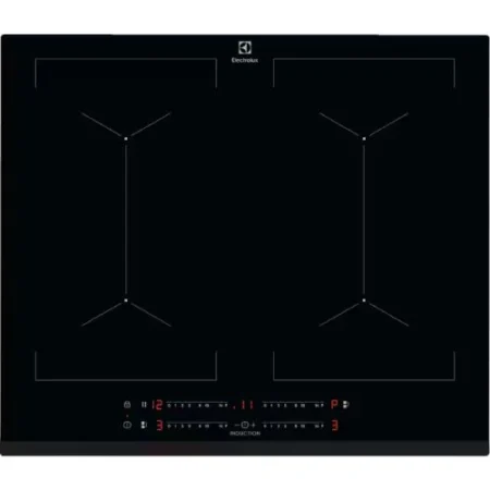 Placa de Indução Electrolux EIV644 | 59 cm | 4 Zonas | Preto