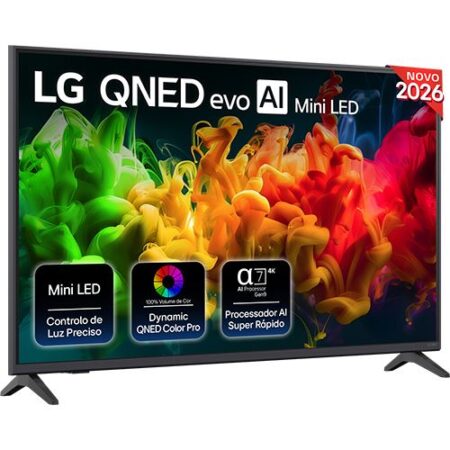 Smart TV LG 65" QNED evo Mini-LED UHD 4K 65QNED81B6A (2026) - 165 cm