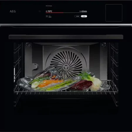 Forno Elétrico AEG TP9SB831AB | Vapor | 70 L | 59.5 cm | A++ | Preto