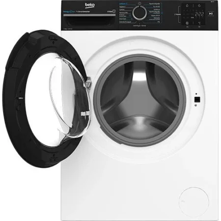 Máquina de Lavar Roupa Beko BM3WFSU38213 GHG | 8 Kg | 1200 RPM | A | Branco