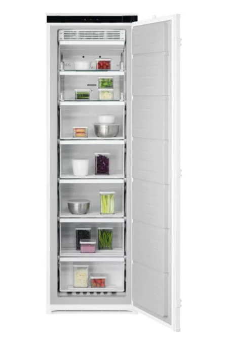 Arca Congeladora Vertical Encastrável AEG TB7NA181ES | 177,2x54,6x54,9 cm | 212 L | E | Branco