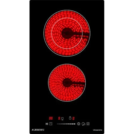 Placa Vitrocerâmica Jocel JP2EV002259 | Elétrica | 29 cm | 2 Zonas | Preto