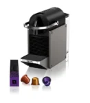 Máquina de Café Cápsulas Nespresso Krups XN306TP3 Pixie Titânio