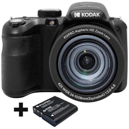 Máquina Fotográfica Compacta Kodak PixPro AZ425 Astro Zoom + Bateria Extra - Preto