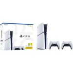 Consola PlayStation®5 Slim Standard - 1TB - 2025 - 2 Comandos DualSense®