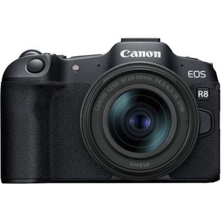 Máquina Fotográfica Mirrorless Canon EOS R8 + RF 24-50mm IS STM