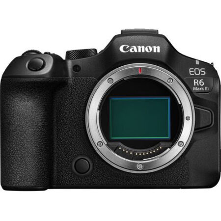 Máquina Fotográfica Mirrorless Canon EOS R6 Mark III Corpo - Preto